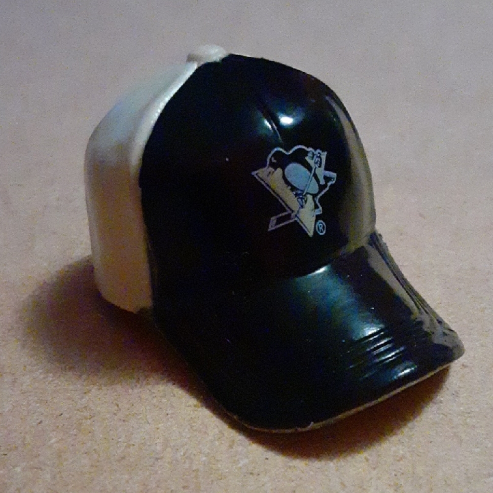 Pittsburgh Penguins Black and White Mini Cap with Logo